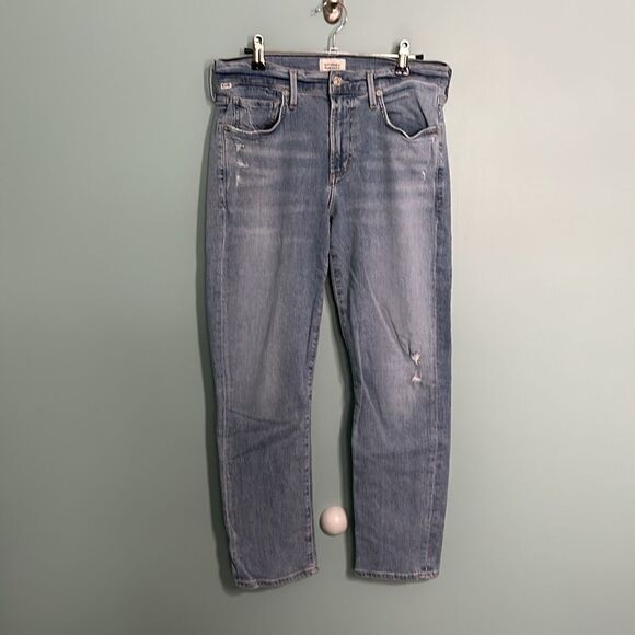 Citizens of Humanity Ella Mid Rise Slim Crop Jeans - Picture 3 of 13